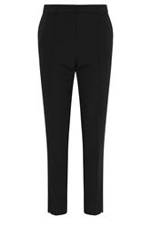 M&Co pantalones negros de sastre con jaretas