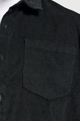BadRhino Big & Tall Black Corduroy Overshirt | BadRhino 5
