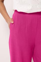 M&Co Pink Linen Wide Leg Trousers | M&Co  4