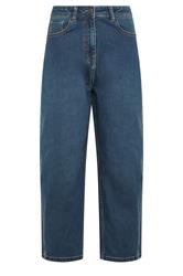 M&Co Indigo Barrel Leg Jeans | M&Co 5