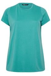 YOURS 3 PACK Plus Size Teal Blue & Pink Core T-Shirts | Yours Clothing 11