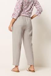 M&Co Petite Natural Brown Linen Joggers | M&Co 2