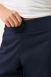 PixieGirl Petite Women's Navy Blue Wide Leg Yoga Pants | PixieGirl 4