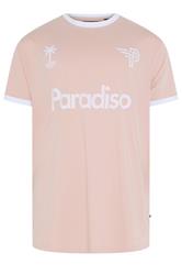 KAM Big & Tall Pink 'Paradiso' T-Shirt | BadRhino 1