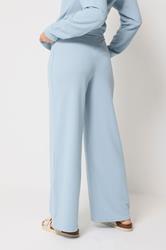 PixieGirl Petite Women's Set Light Blue Ribbed Top & Trousers | PixieGirl 7