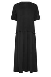 PixieGirl Petite Robe longue à taille basse noire