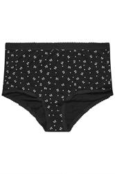 YOURSET 5 PACK Plus Size Pink & Grey Heart Full Briefs | Yours Clothing 6
