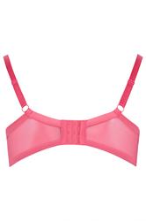YOURS 2 PACK Plus Size Pink & Black Polka Dot Non Padded Underwired Bras | Yours Clothing 11