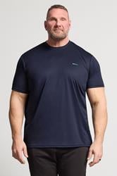 BadRhino Big & Tall Navy Blue Active T-Shirt | BadRhino 3