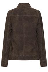 LTS PREMIUM Tall Women's Brown Suede Jacket | Long Tall Sally 6