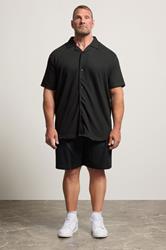 BadRhino Big & Tall Black Revere Jersey Shirt | BadRhino 1