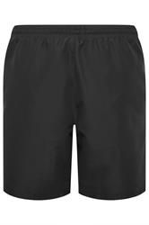 BadRhino Big & Tall Black Plain Swim Shorts | BadRhino  6