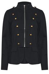 LTS Tall Women's Black Military Jacket | Long Tall Sally 5