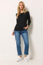 M&Co 2 PACK Black & White Cotton Tops | M&Co  4