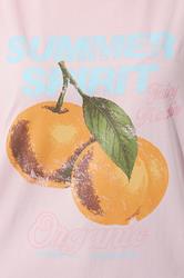 LIMITED COLLECTION Plus Size Pink 'Summer Spirit' Slogan T-Shirt | Yours Clothing 5