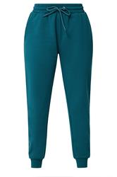 M&Co Petite Teal Green Cuffed Joggers