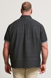 BadRhino Big & Tall Black Short Sleeve Slub Shirt | BadRhino 4