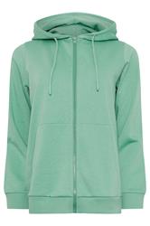 M&Co Green Essential Zip Hoodie