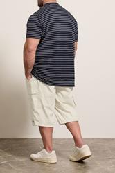 BadRhino Big & Tall Stone Brown Long Length Cargo Shorts | BadRhino 2