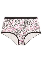 YOURSET Plus Size 5 PACK Black Bow Print Full Briefs | Yours Clothing 10
