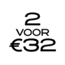 2 voor €32