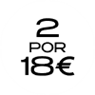 2 por 18€ 