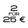 2 für 25€ 
