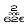 2 por 62€
