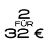 2 für 32€