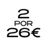 2 por 26€ 