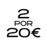 2 por 20€