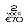 2 voor €70