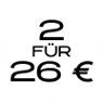 2 für 26€