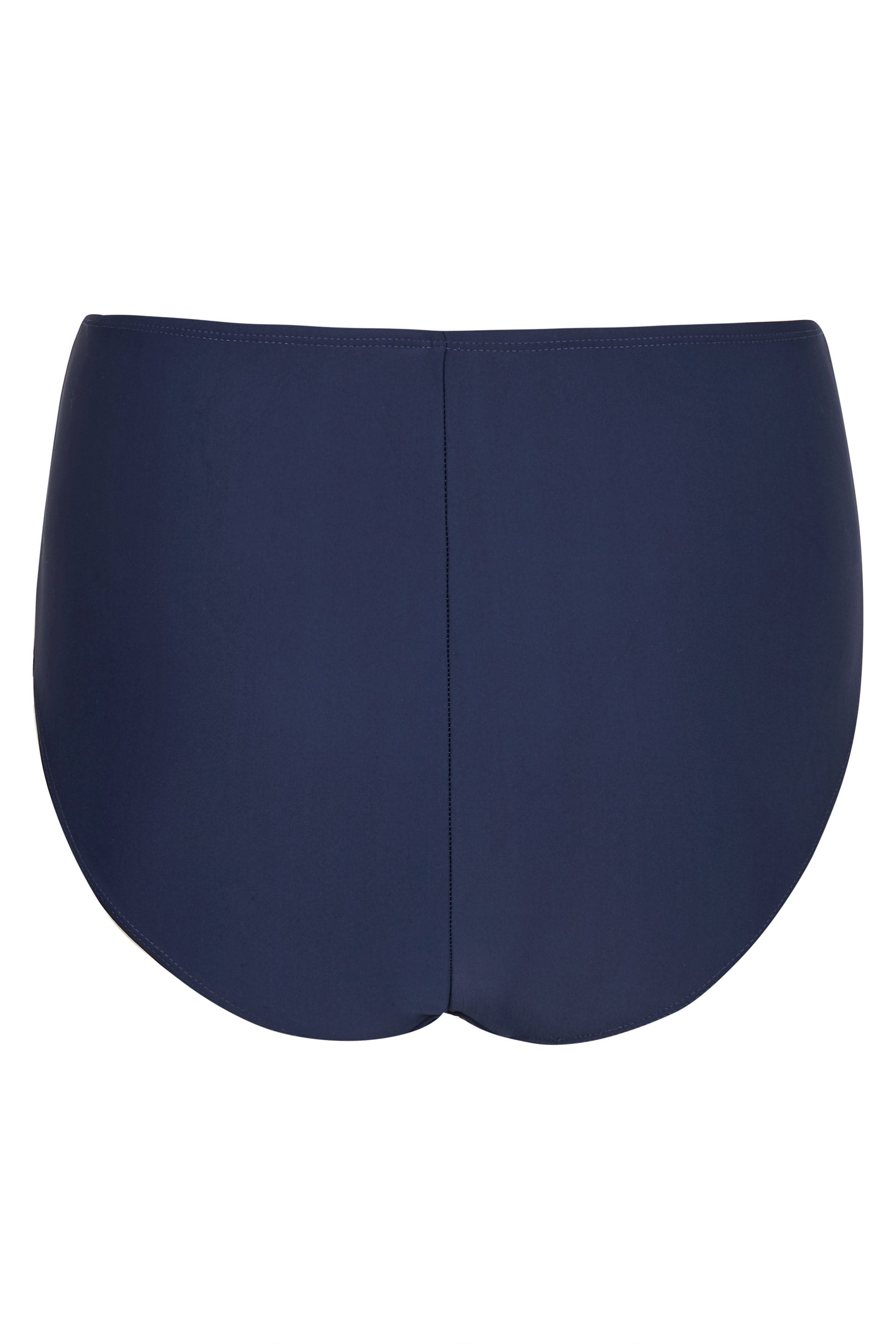 hoesten Extra sofa Plus size corrigerend bikinibroekje in donkerblauw | Yours Clothing