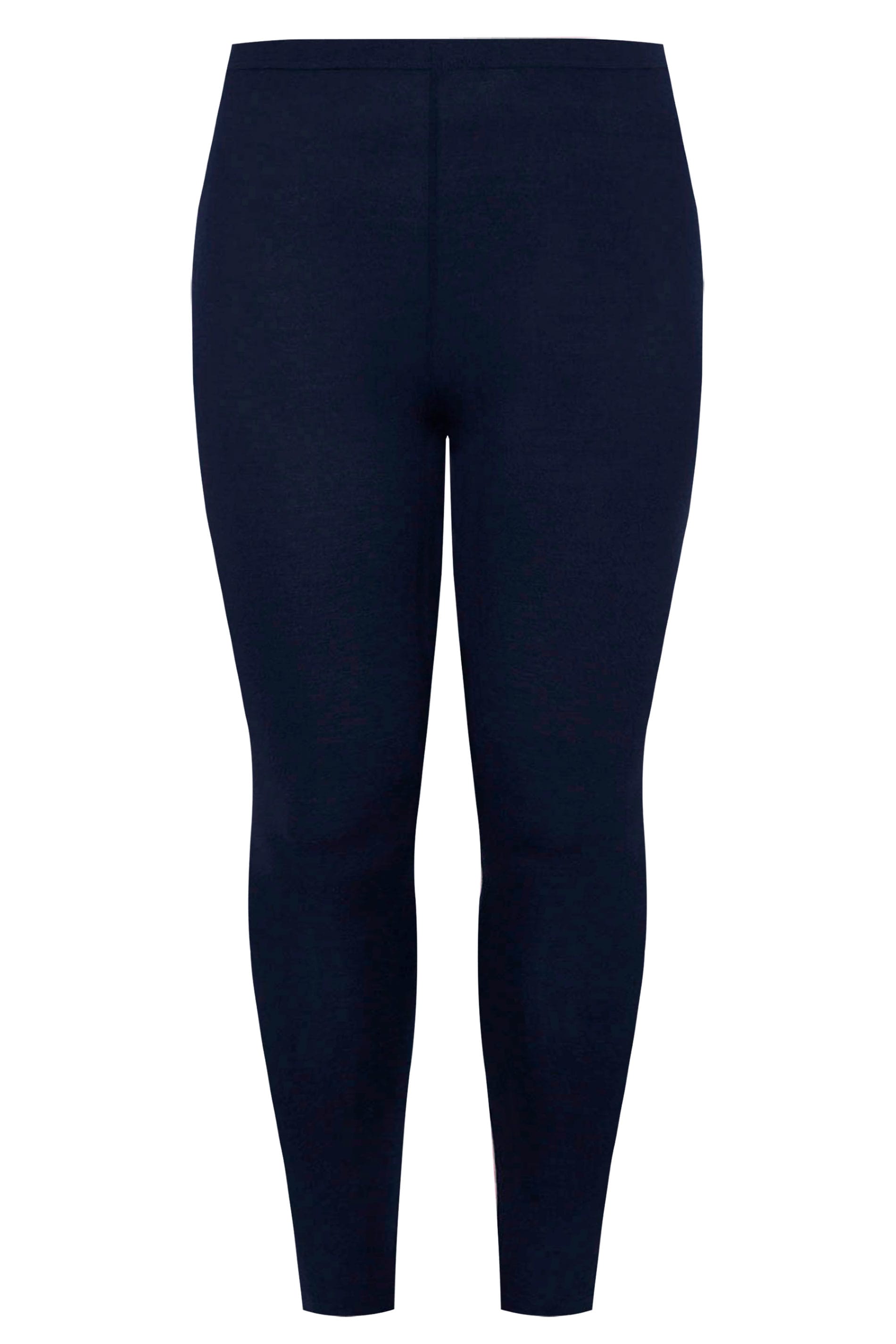 Danskin Size XL Navy Blue Cotton Blend Ankle Leggings NWT – ResellXL®