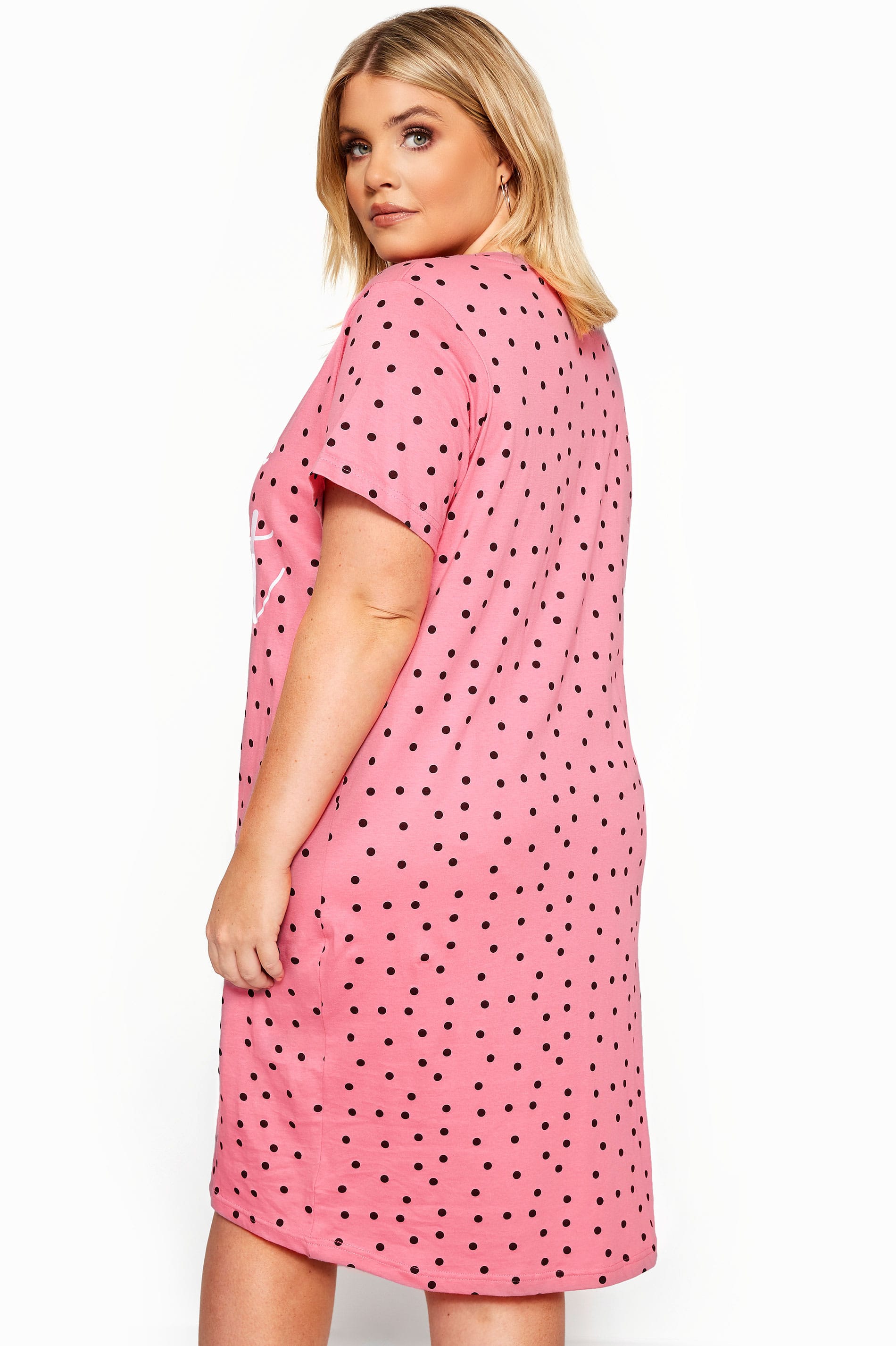 polka dot nightdress