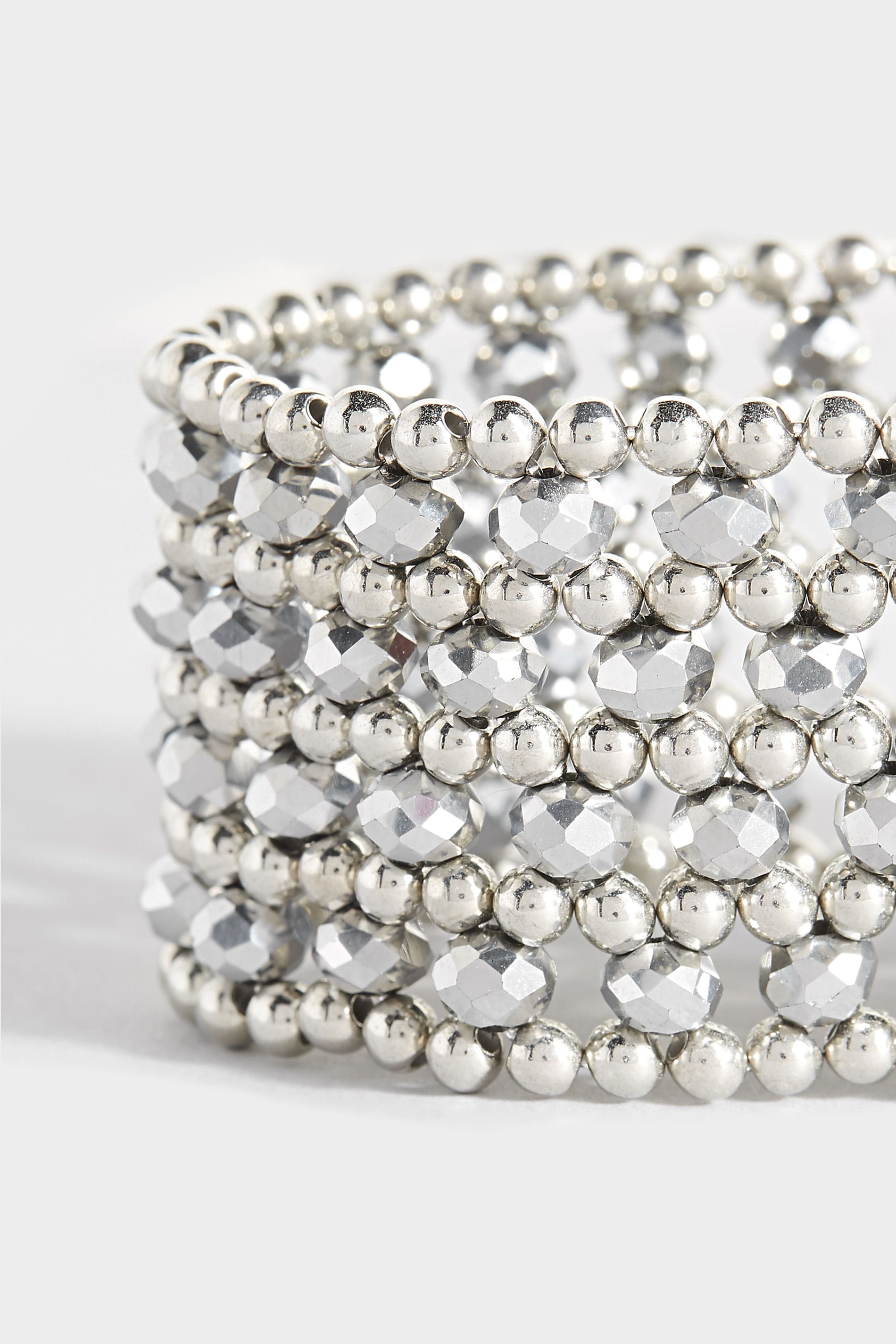 Silver Beaded Bracelet Long Tall Sally