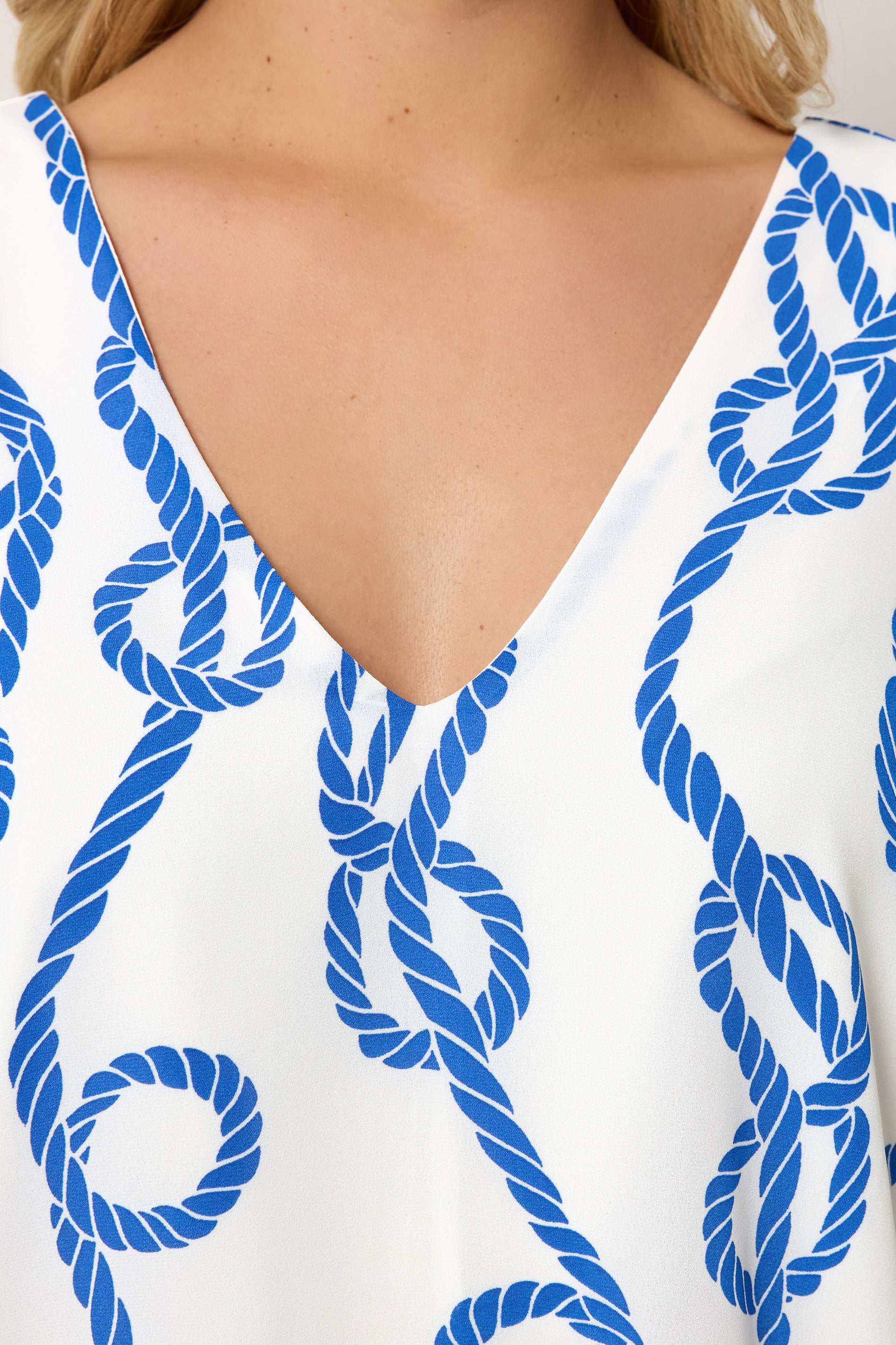 YOURS Plus Size White Swirl Cami Vest Top | Yours Clothing 4