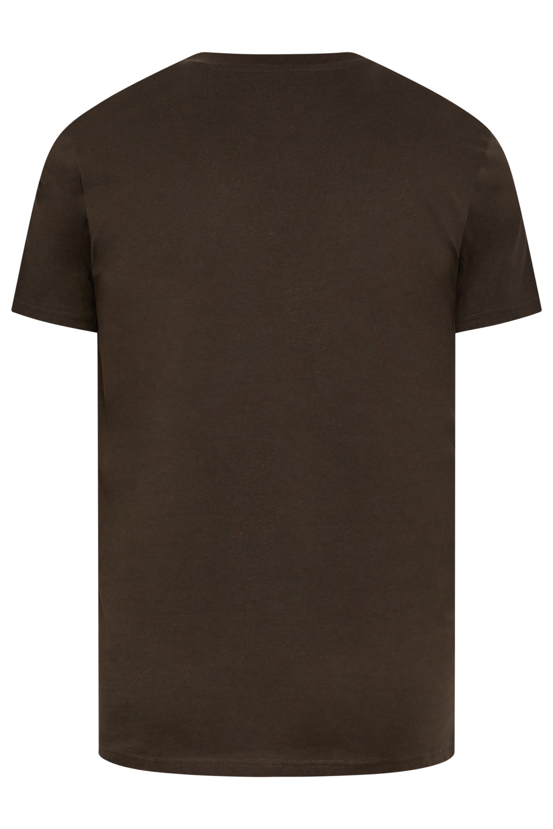 BadRhino Big & Tall Brown Extra Long 'Vintage Parts' Graphic T-Shirt | BadRhino 6