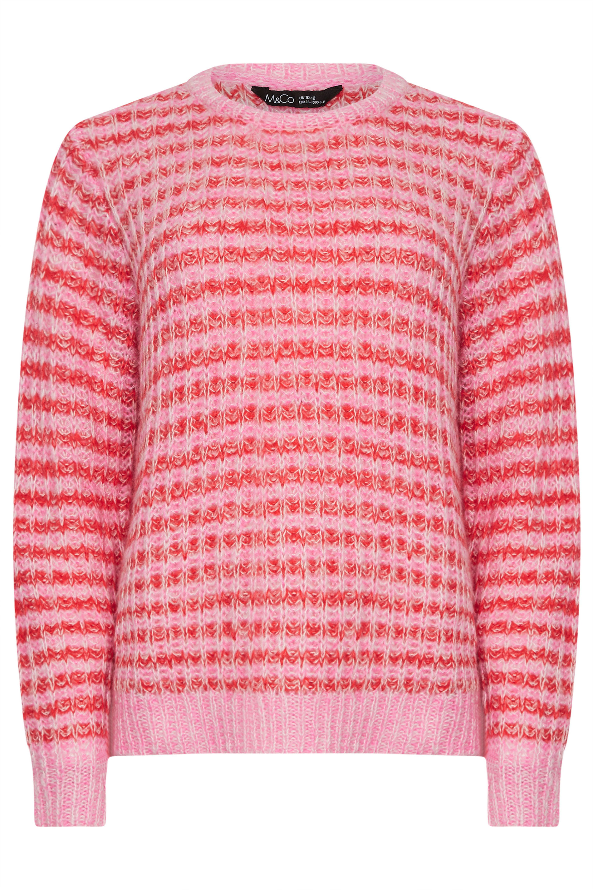 M&Co Pink Cable Knitted Jumper | M&Co 5