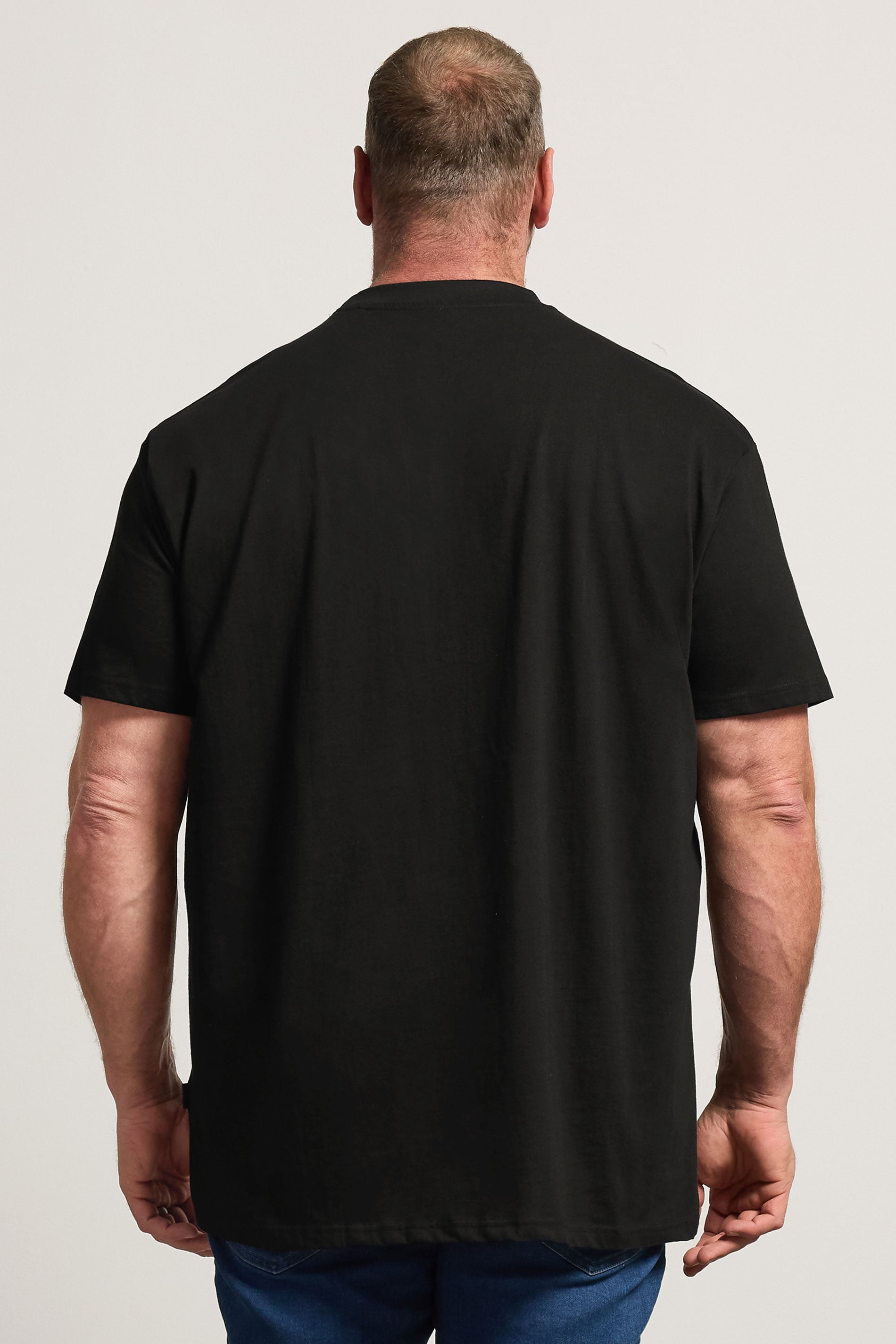 BadRhino Big & Tall Black Extra Long Iron Maiden Graphic T-Shirt | BadRhino 2