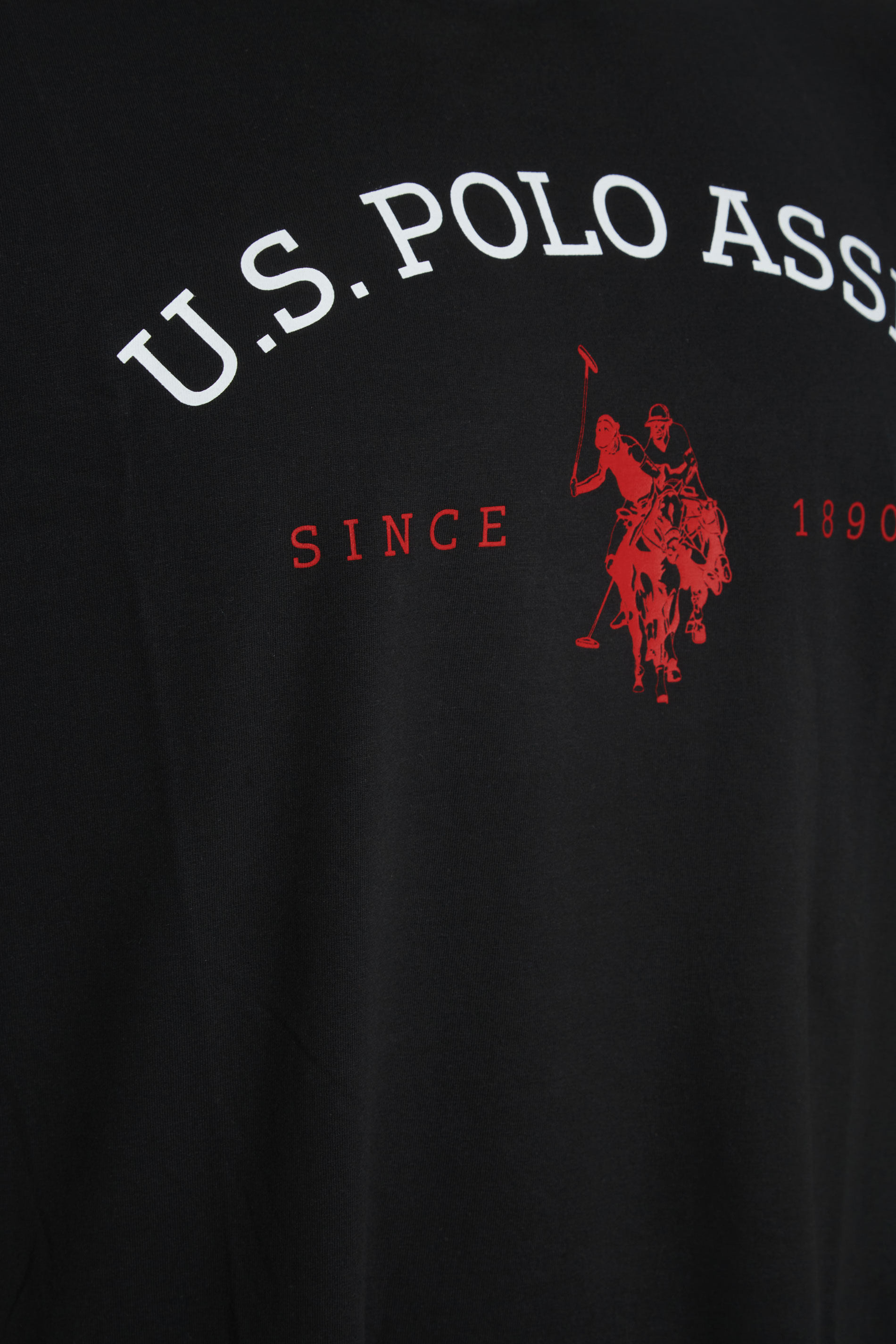 U.S. POLO ASSN. Black Graphic Logo T-Shirt | BadRhino 2