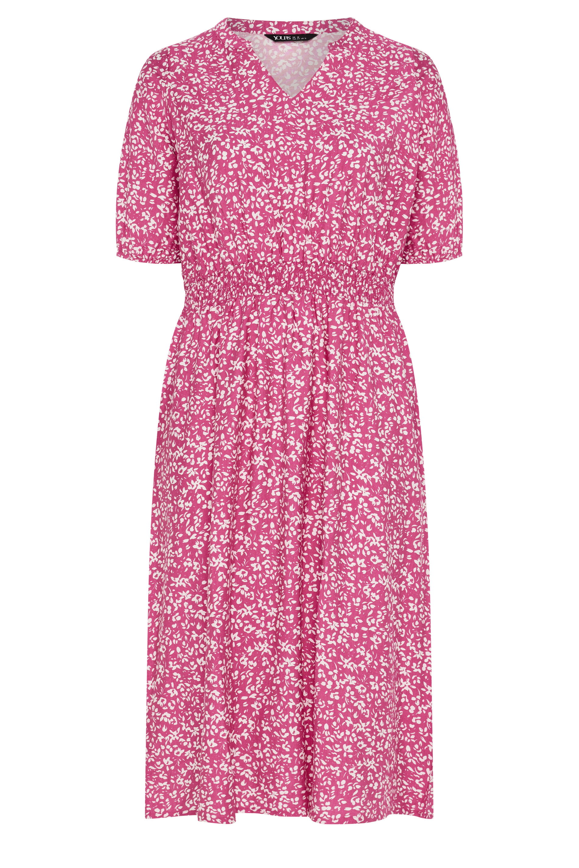 85% viscose, 15% nylon. 5