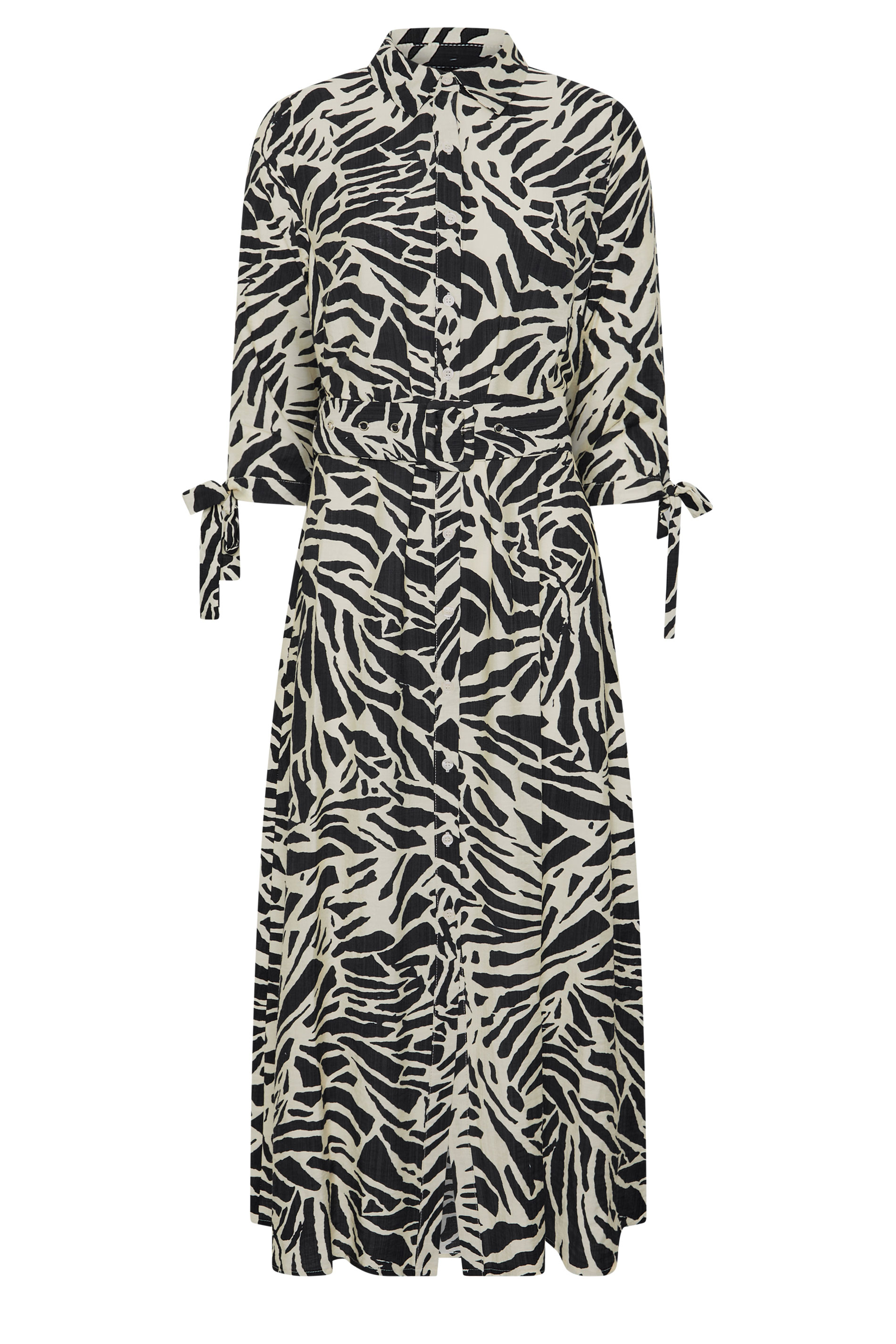 STAR Black Printed Shirt Dress | StarByJM 1