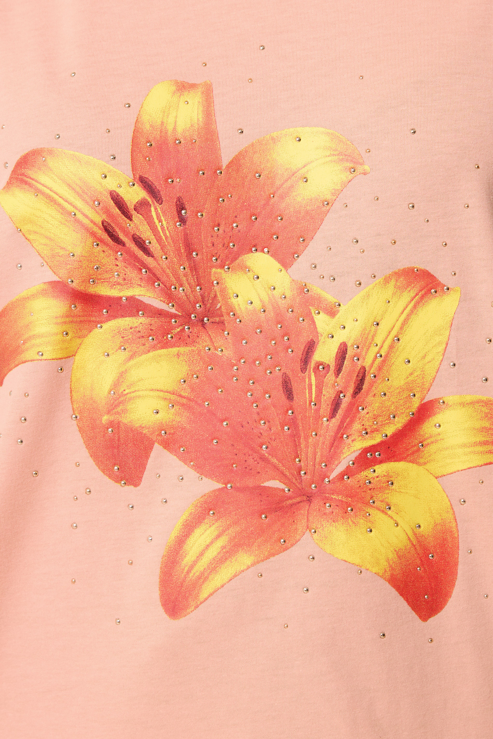 YOURS Plus Size Orange Flower Graphic T-Shirt | Yours Clothing 4