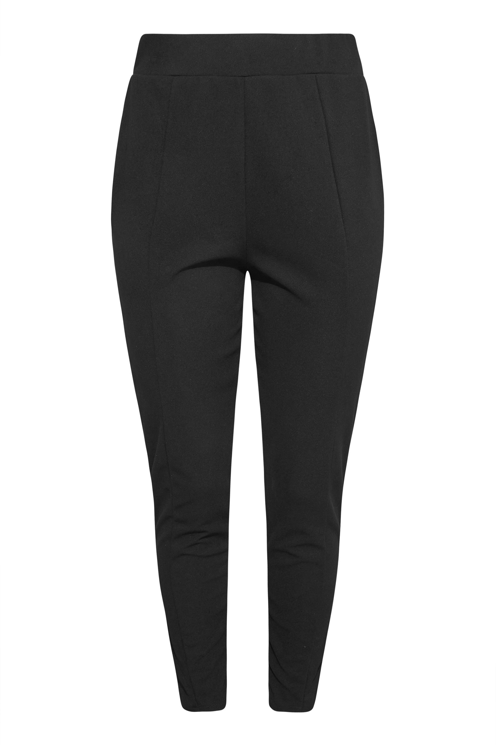 ASDA 96.1-B5491 Black Pintuck Linen Blend Casual Trousers | Women | George  at ASDA