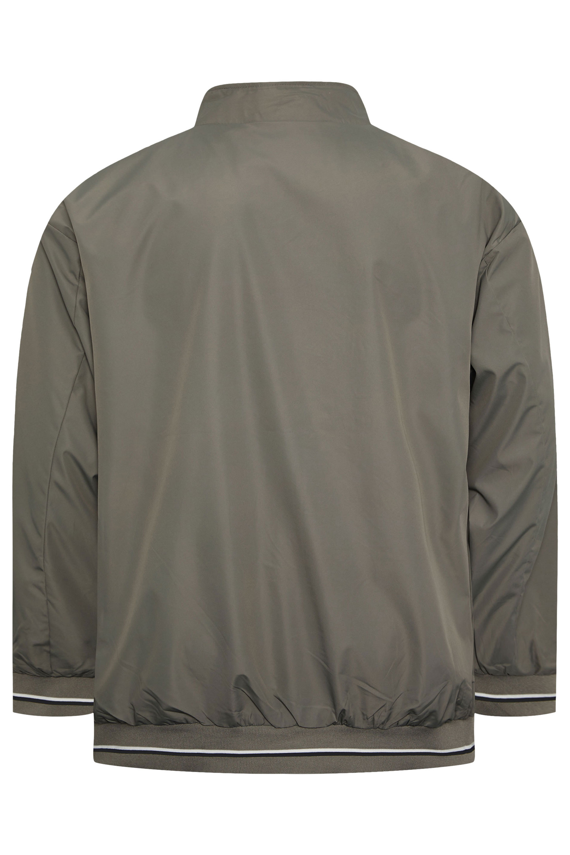 KAM Big & Tall Forest Green Lightweight Harrington Jacket | BadRhino 4