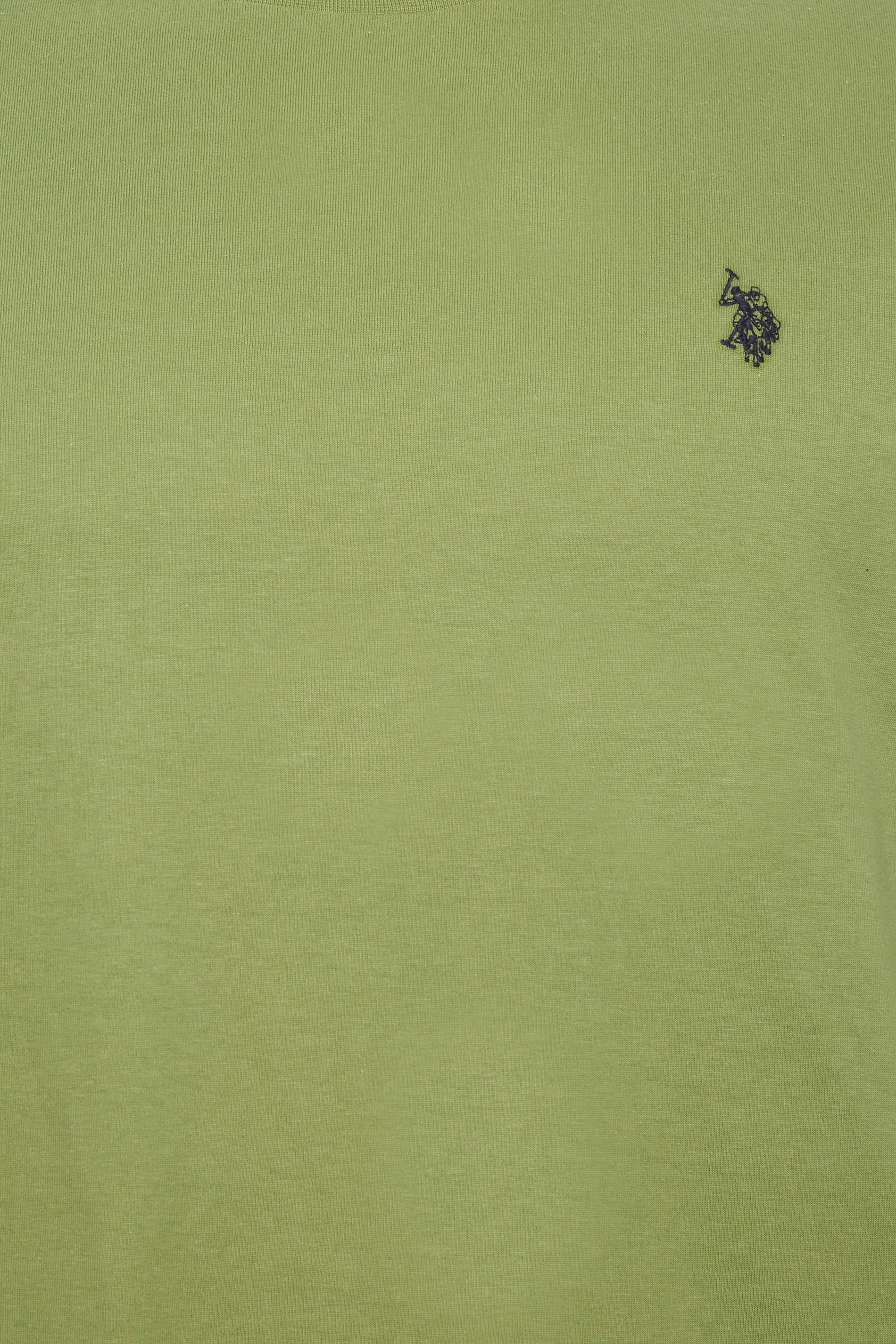 U.S. POLO ASSN. Big & Tall Green Short Sleeve Core T-Shirt | BadRhino 2