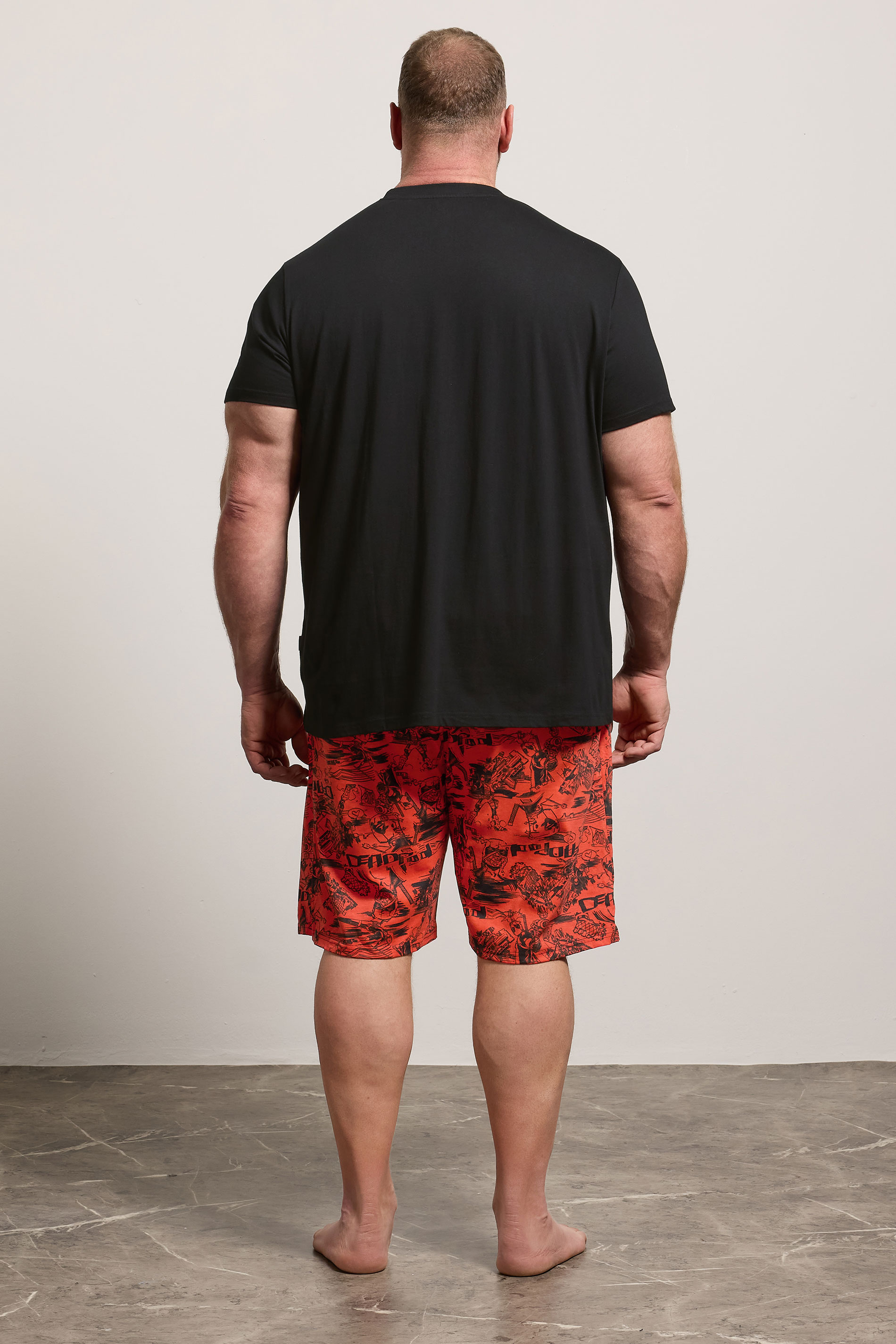 BadRhino Big & Tall Red Deadpool Pyjama Set | BadRhino 1