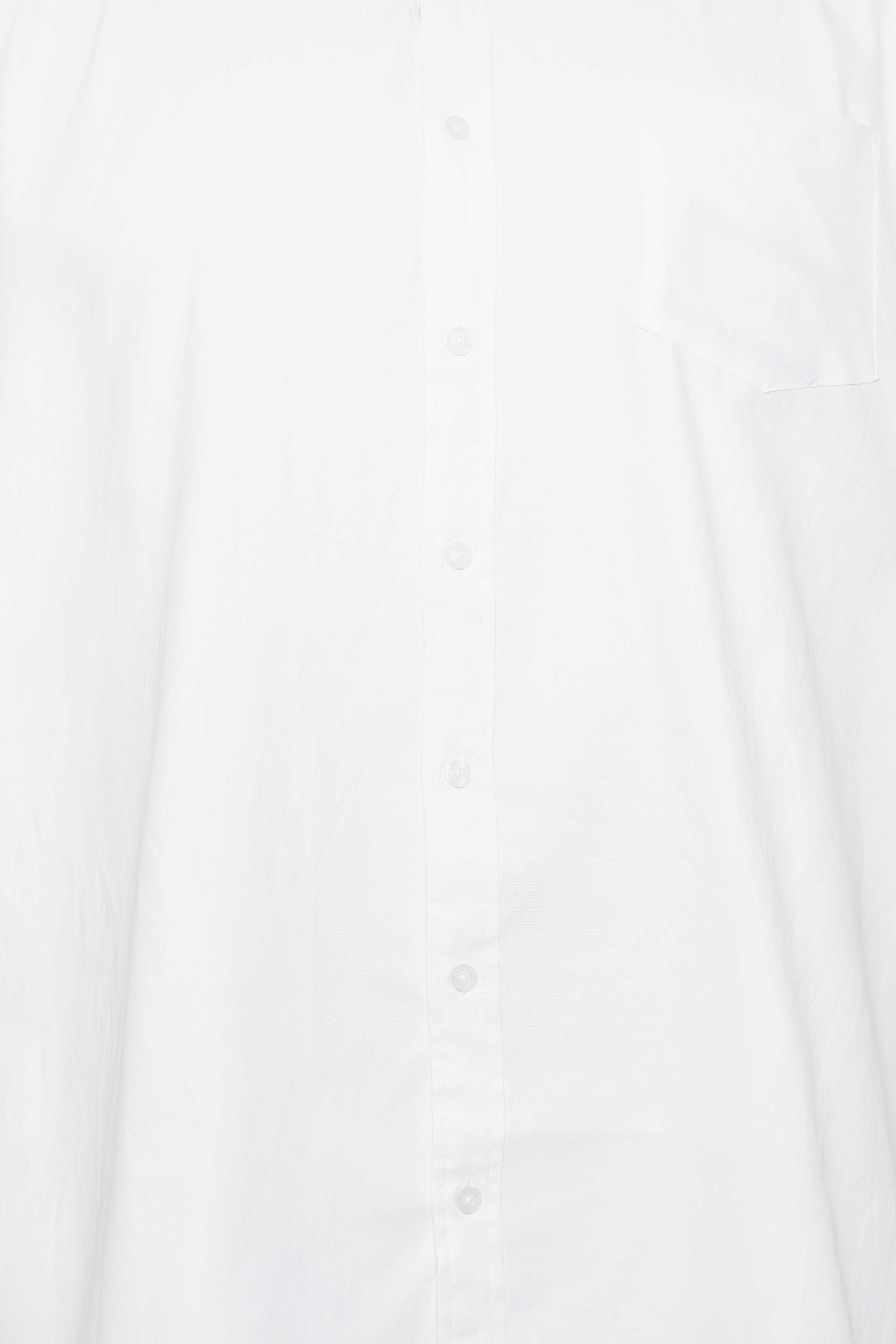 D555 Big & Tall White Short Sleeve Shirt | BadRhino 2
